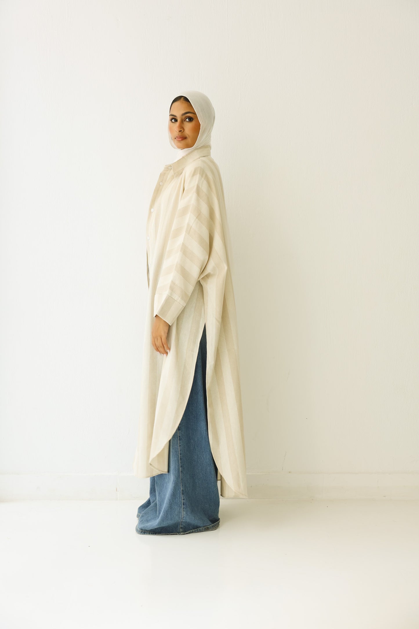 Gaia oversize in ( beige )