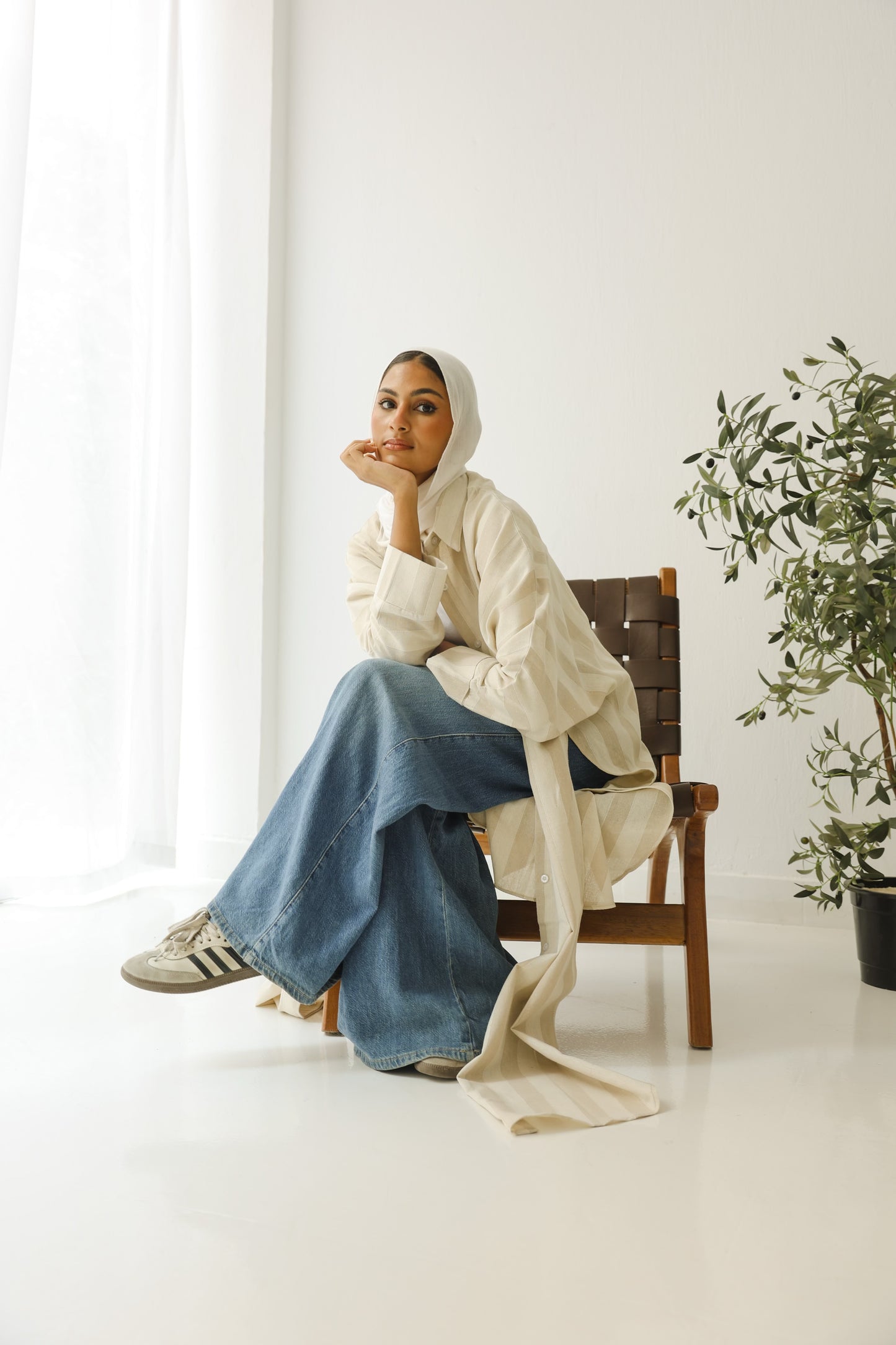 Gaia oversize in ( beige )