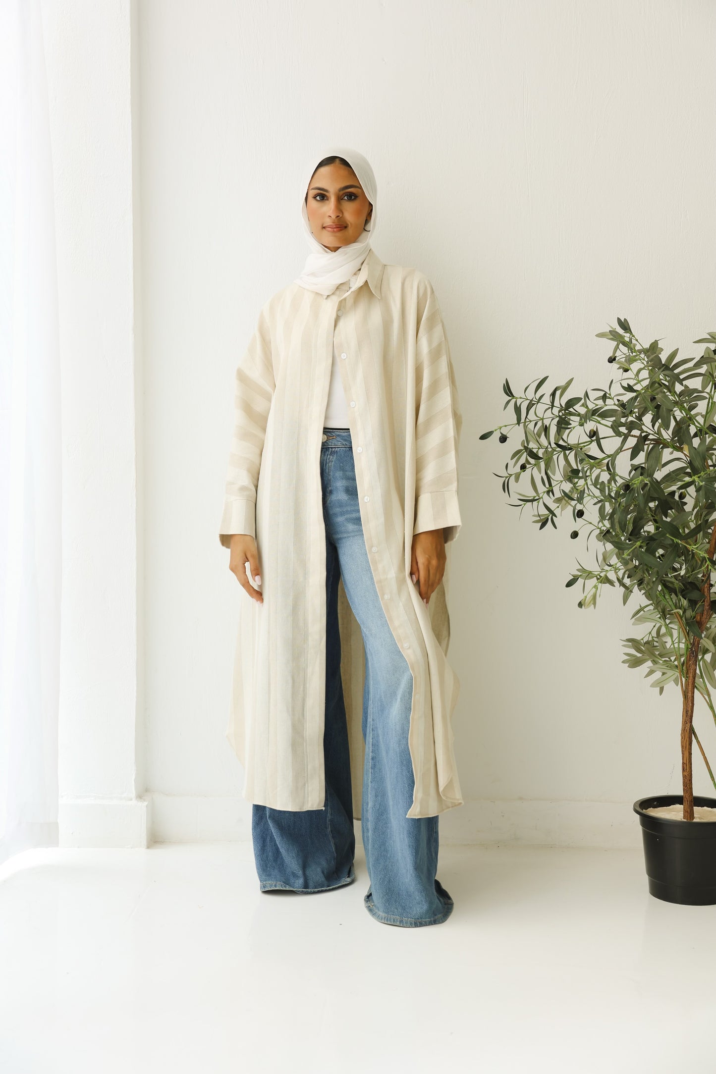 Gaia oversize in ( beige )