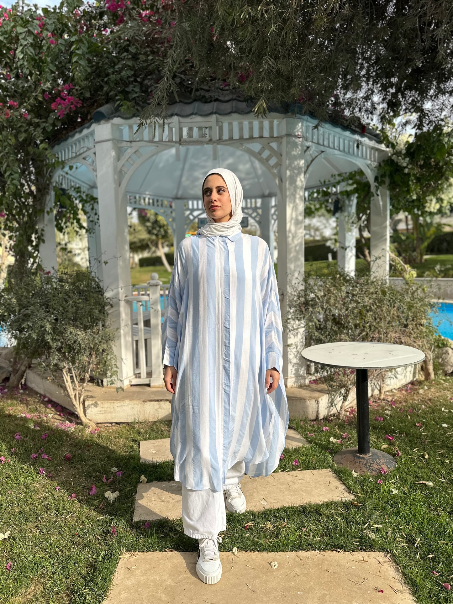 Gaia Shirt in ( Baby Blue )