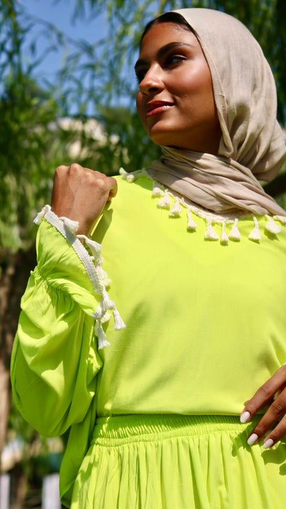 Sunny day set ( lime green)