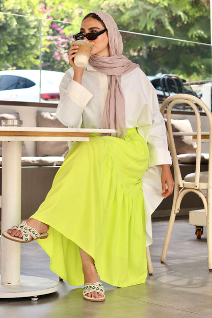 Sun skirt lime