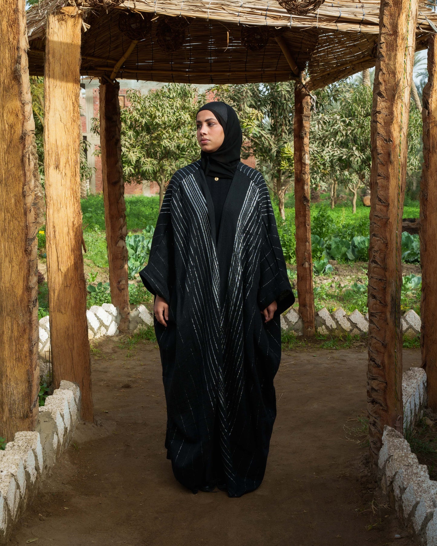 Samara kaftan ( in Sliver )