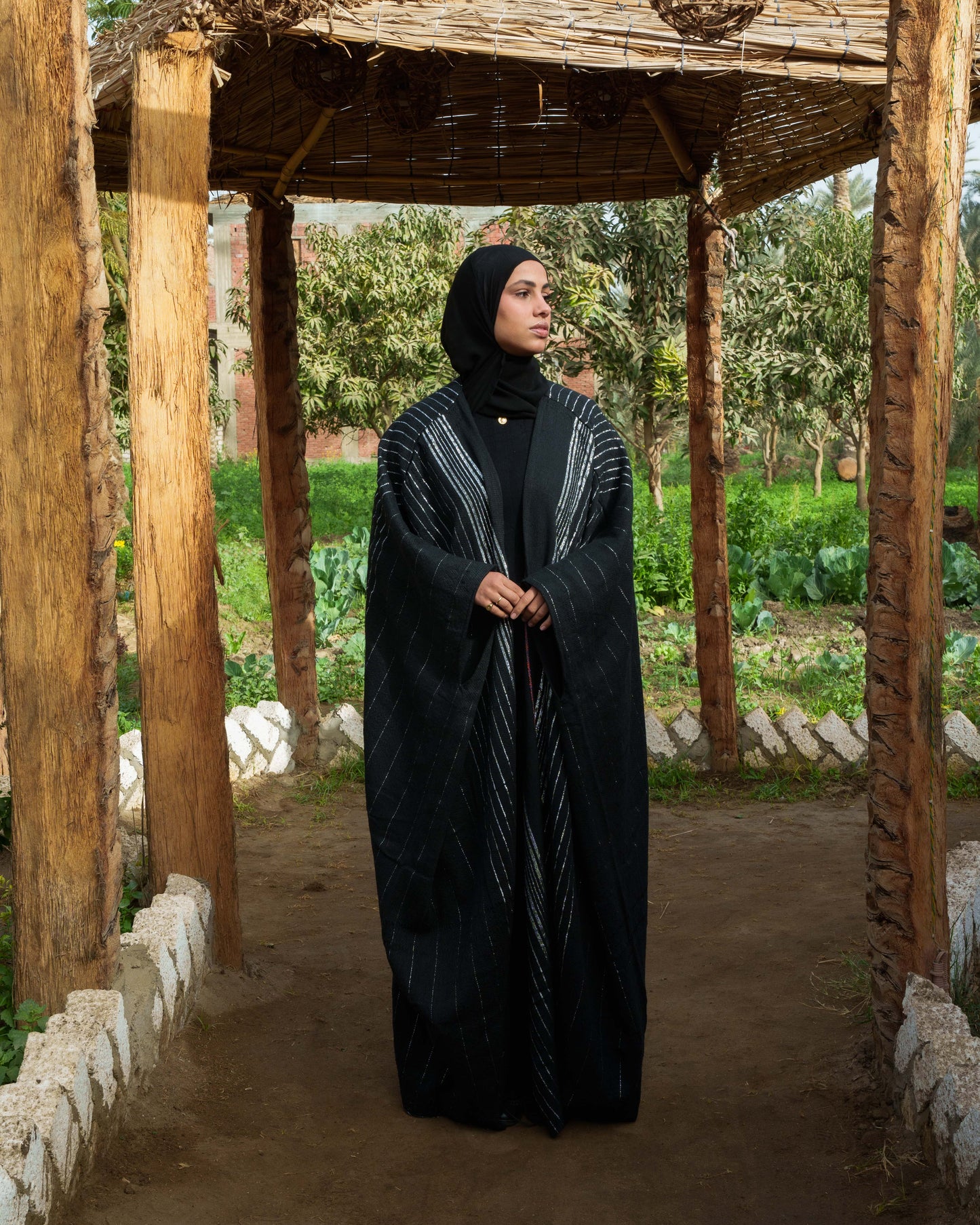 Samara kaftan ( in Sliver )