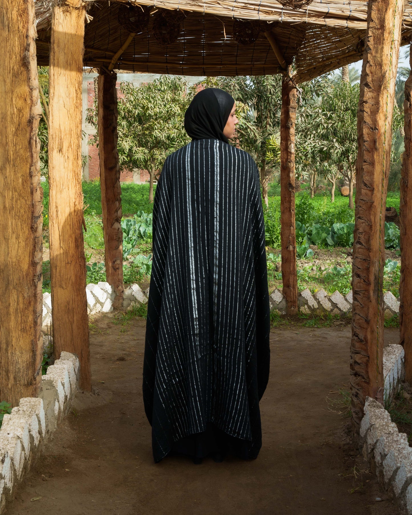 Samara kaftan ( in Sliver )