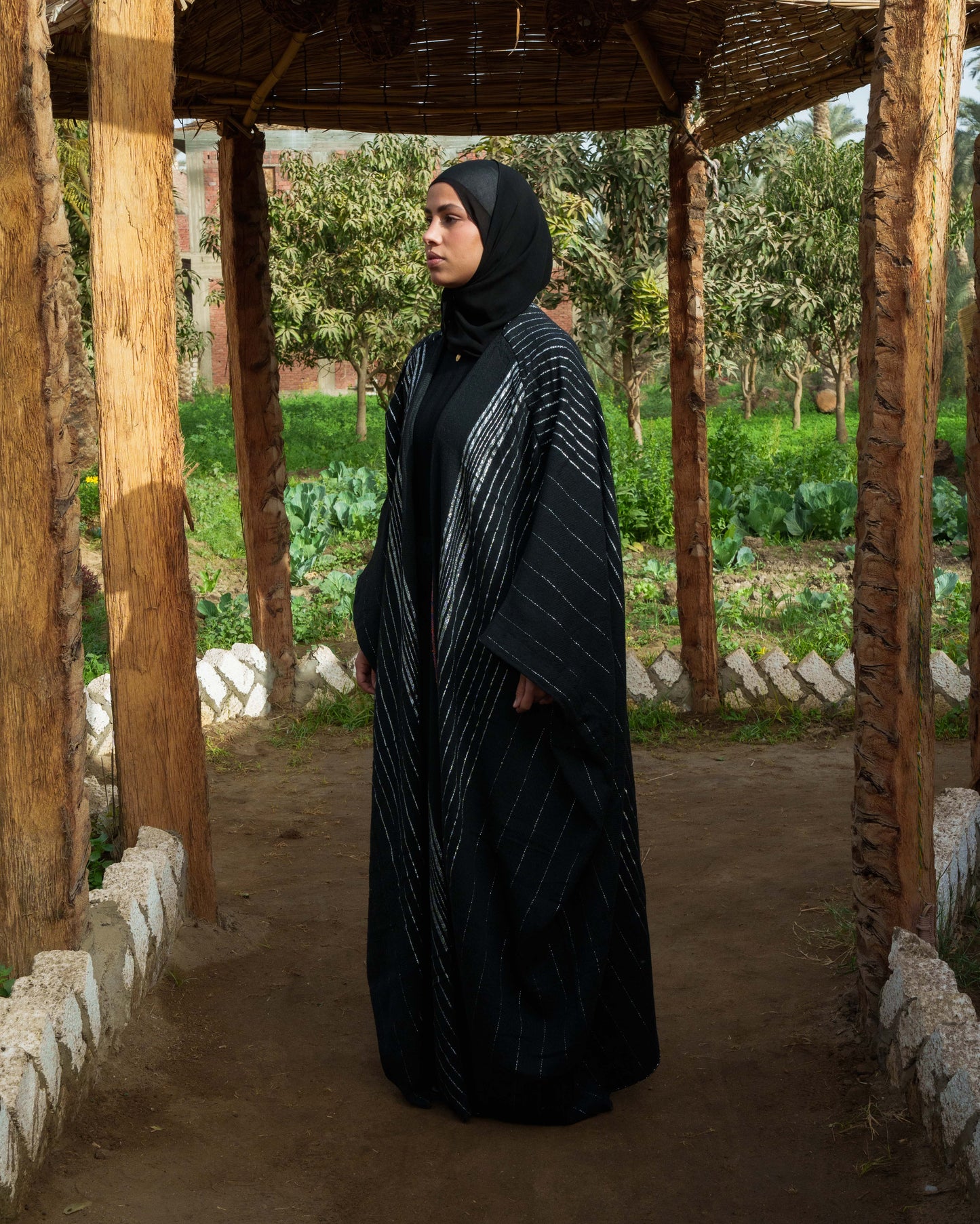 Samara kaftan ( in Sliver )