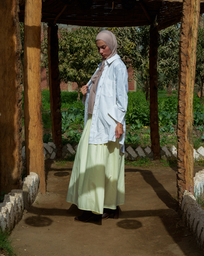 Bloom Waist Skirt ( Yellow )