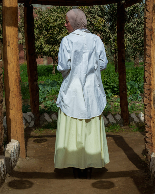 Bloom Waist Skirt ( Yellow )