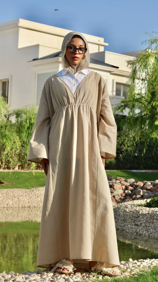 Boho Linen Dress