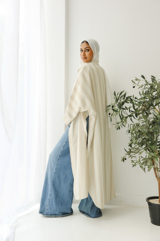 Gaia oversize in ( beige )