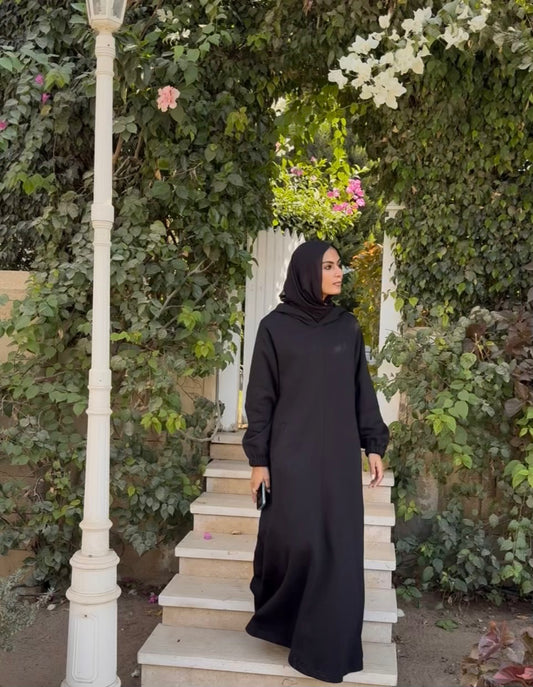 Black Hoodie dress