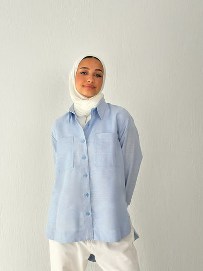 Pure linen shirt