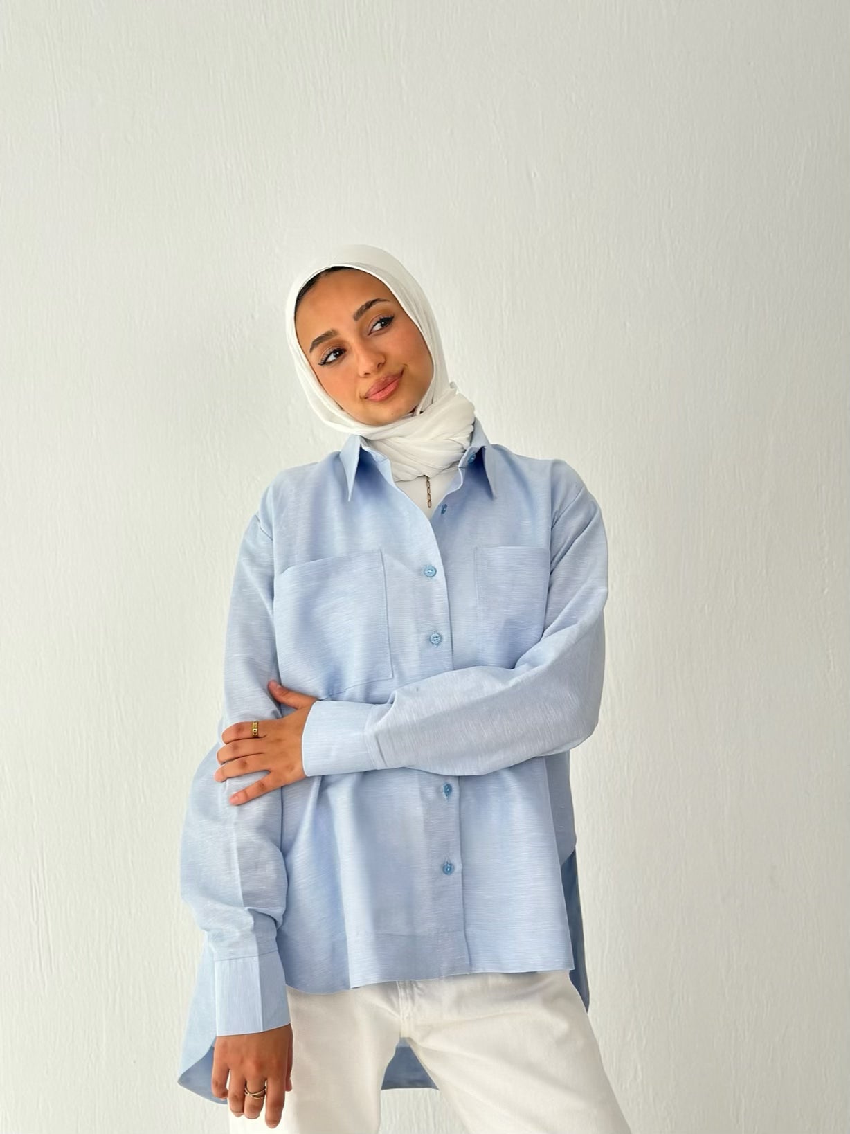Pure linen shirt