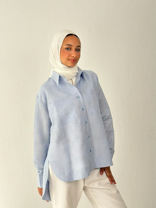 Pure linen shirt
