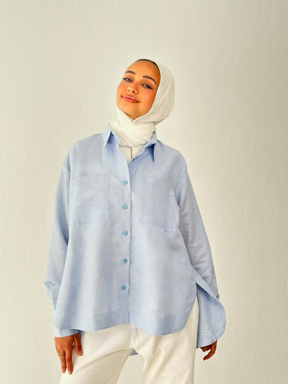 Pure linen shirt
