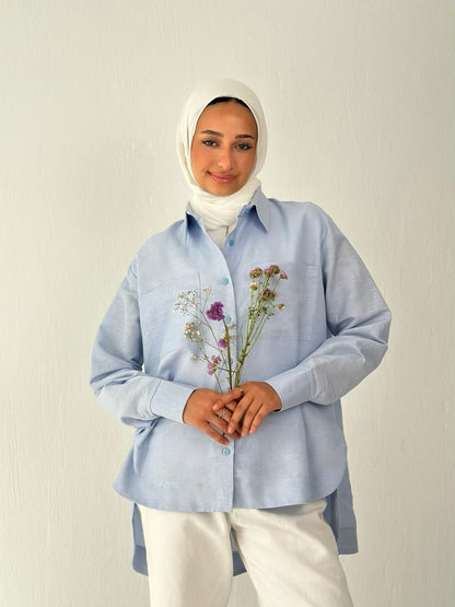 Pure linen shirt