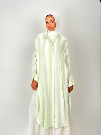 Gaia Shirt in ( pastel green )