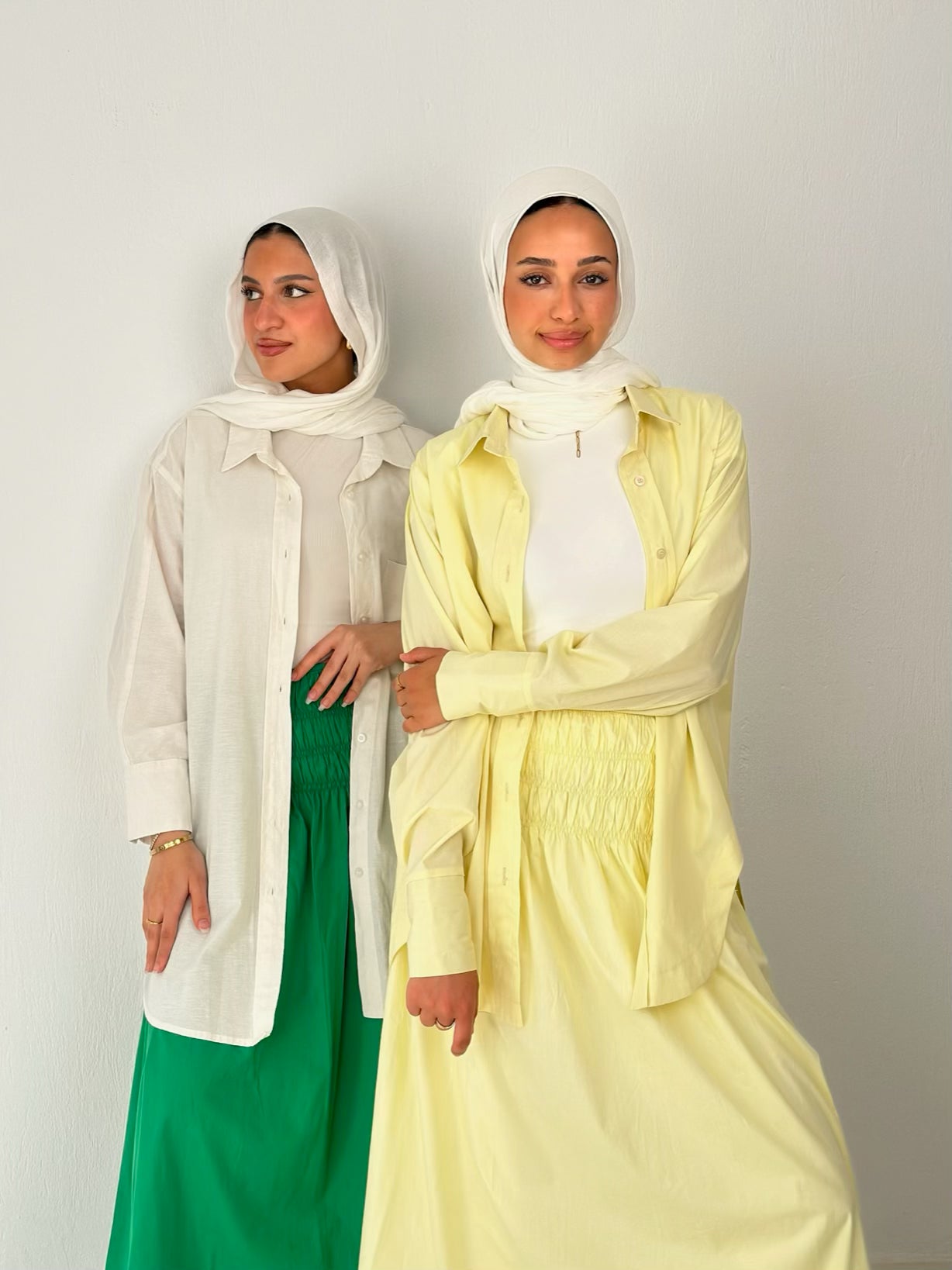 Bloom Waist Skirt ( Green )