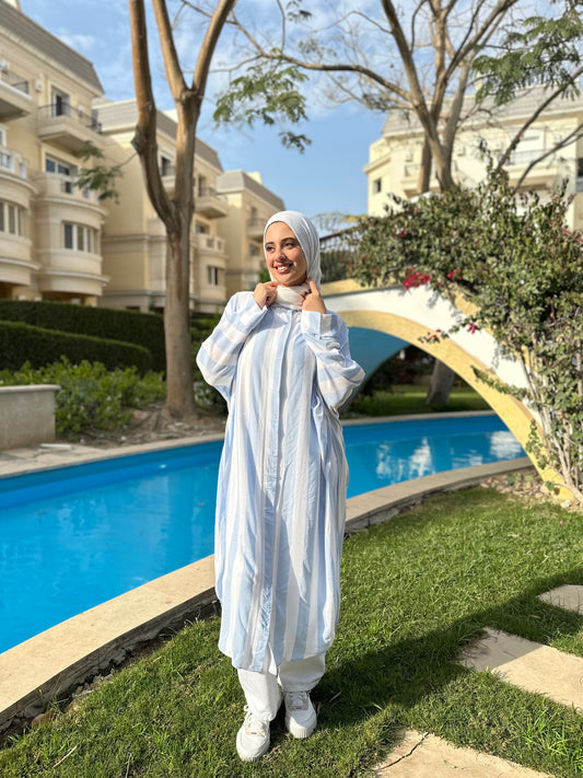 Gaia Shirt in ( Baby Blue )