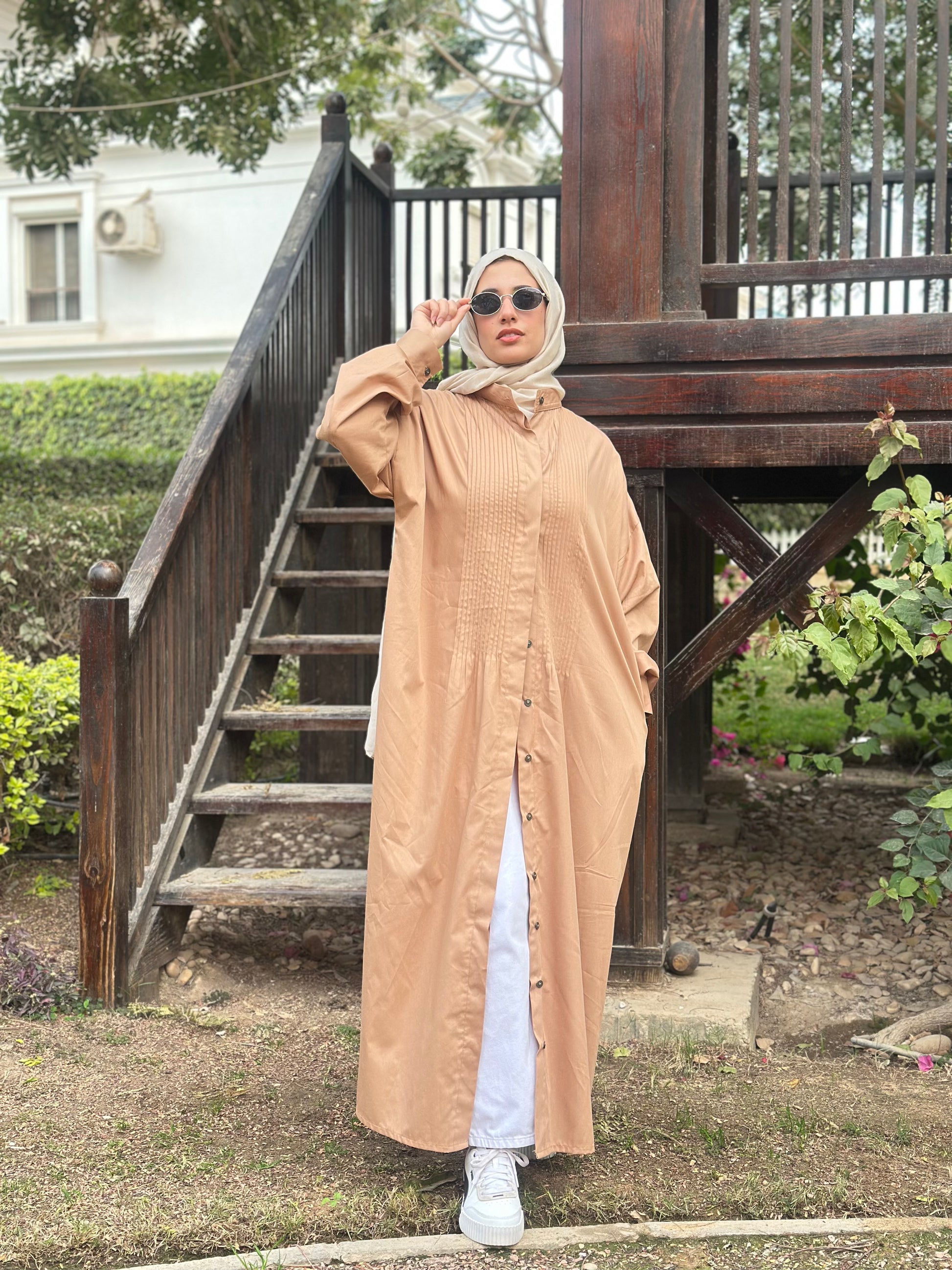 sahara design dress Small Kaba Dress with African Sahara Design - M