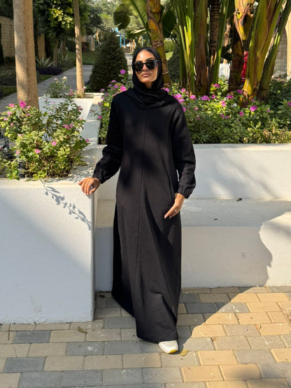 Black Hoodie dress